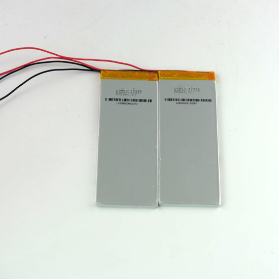 Batterie au lithium polymère de petite taille 3.7V 3100mAh 3548135 pour la lumière infrarouge