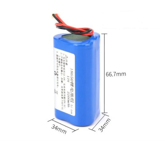 Pack batterie 12V 18650 Pack batterie lithium-ion rechargeable 2200mAh