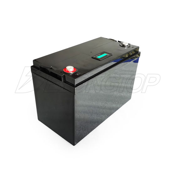 Batterie de stockage de paquet de batterie LiFePO4 de phosphate de fer de lithium de 12V 120ah pour le camping-car solaire de bateau de RV