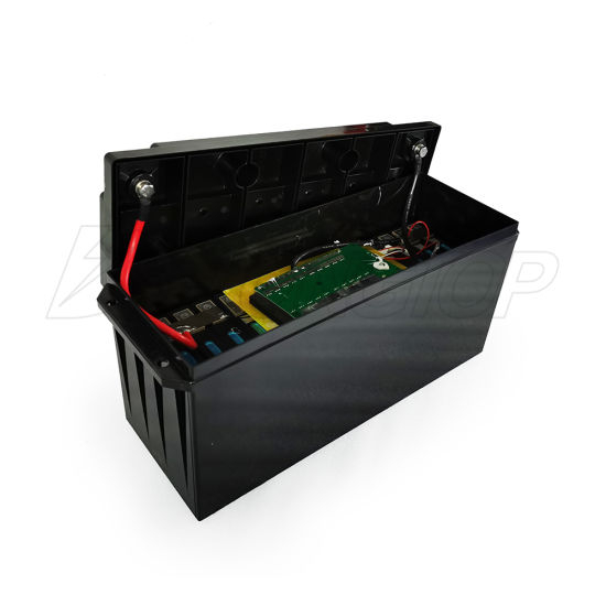 Batterie 12V étanche à décharge profonde au lithium LiFePO4 12V 150ah intégrée au pack de batteries BMS