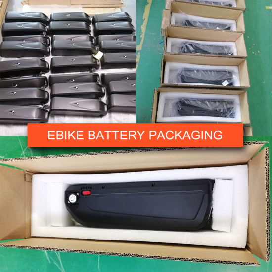 48V 13ah Hailong Lithium Li-ion E-Bike Batterie 2A Chargeur Nouveau Style Mince 54.6V