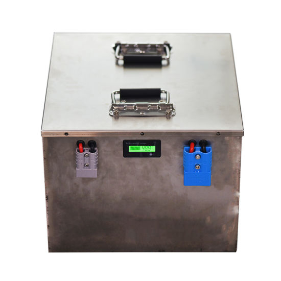 batterie de stockage des batteries 10kw de l&#39;ion lithium-ion LiFePO4 de la tension 48V 100ah pour la caravane extérieure