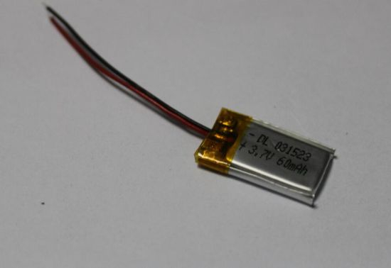 Cellule de batterie li-polymère 3,7 V d&#39;épaisseur 3 mm pour Bluetooth