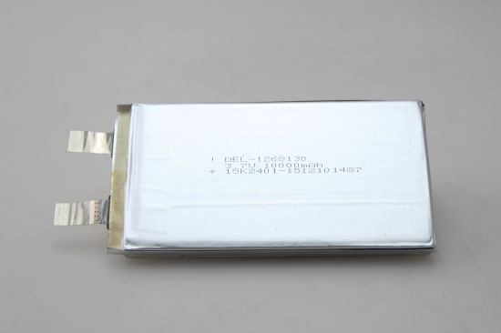 1268130 Cellule de batterie au lithium-ion rechargeable 3.7V 10ah