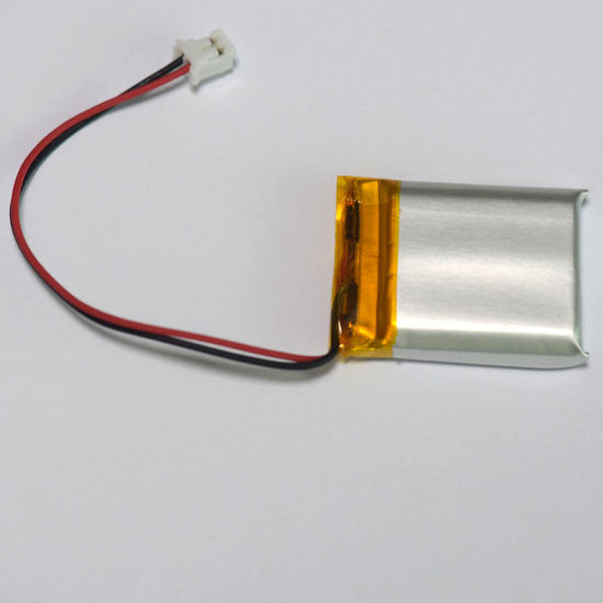 Cellule de batterie rechargeable Lipo 500mAh 3.7V batterie polymère avec PCM 652533