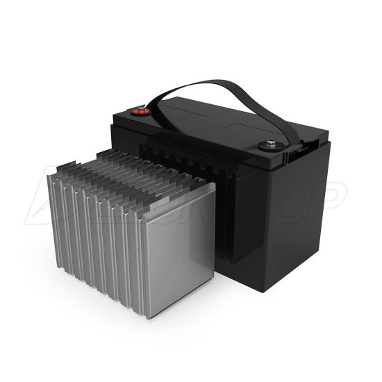 La batterie rechargeable adaptée aux besoins du client de batterie au lithium 12V 100ah emballe la batterie solaire de batterie LiFePO4