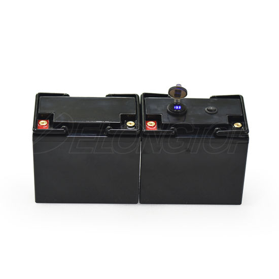Batterie au lithium LiFePO4 12V 40ah pour RV/système solaire/yacht/chariots de golf stockage LiFePO4 batterie