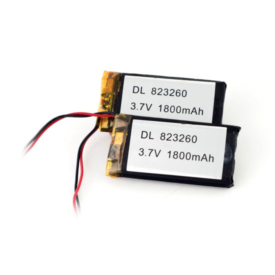 Lipo 3.7V 823260 1800mAh batterie lithium-ion polymère rechargeable pour GPS Tracker