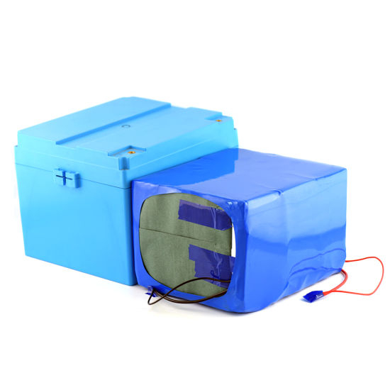 Batterie marine au lithium LiFePO4 à longs cycles de bateau solaire 48V 25ah