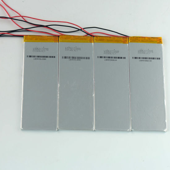 Batterie au lithium polymère de petite taille 3.7V 3100mAh 3548135 pour la lumière infrarouge