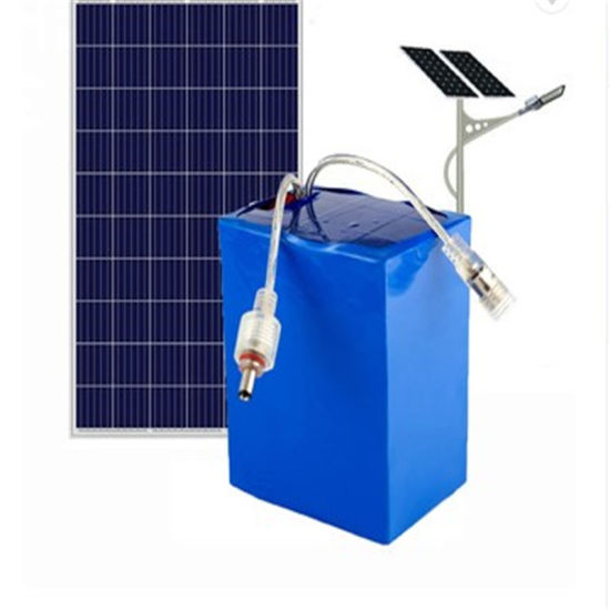 Vente d&#39;usine 12.8V 50ah Lithium LiFePO4 Pack de batterie pour lampadaire solaire