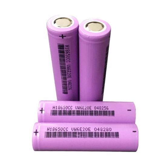 Cellule de batterie rechargeable au lithium-ion 3.7V 18650