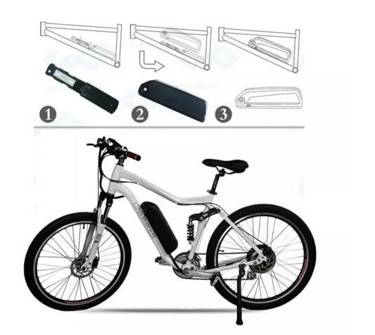 Batterie au lithium-ion rechargeable adaptée aux besoins du client par OEM 48V 17.5ah 13s5p pour E-Bike