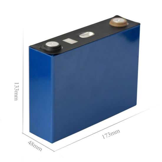 Cellule de batterie rechargeable à décharge profonde 3.2V 100ah LiFePO4