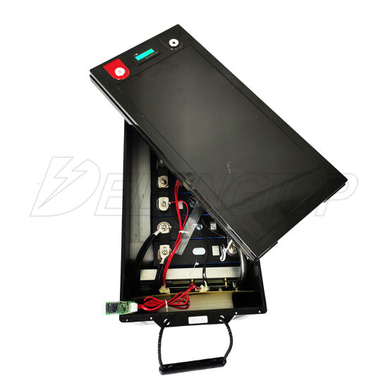 Ce RoHS à cycle profond LiFePO4 12V 24V 100Ah/200Ah Batterie solaire