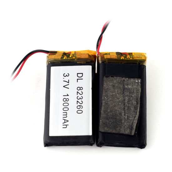 Lipo 3.7V 823260 1800mAh batterie lithium-ion polymère rechargeable pour GPS Tracker