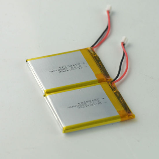 Batterie rechargeable Lipo 604760 3.7V 2250mAh pour produits numériques