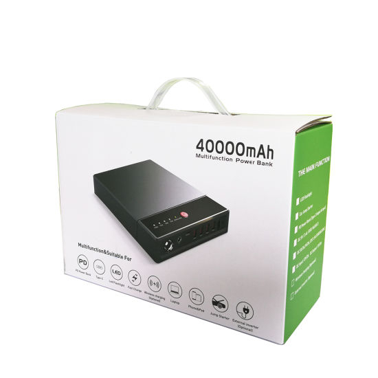 Banque d&#39;alimentation multifonction 3.7V 40000mAh