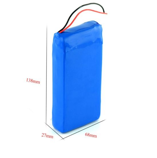 Batterie rechargeable au lithium polymère 7.4V 10Ah