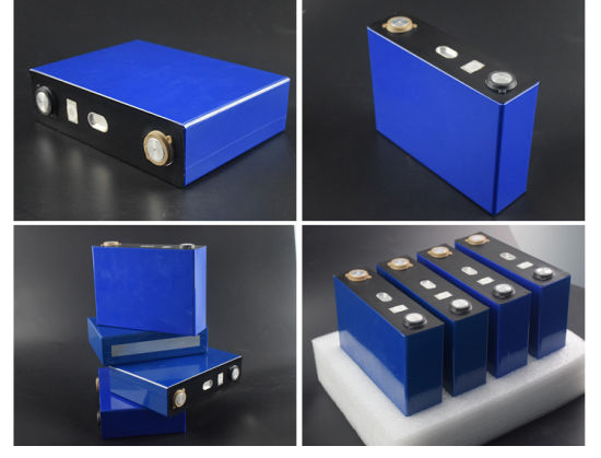 Cellule de batterie prismatique rechargeable LiFePO4 3.2V 100ah