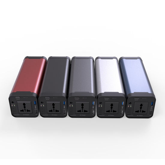 220V AC 200W Peak Car Jump Starter Portable Mini UPS Backup Battery 40ah Power Bank