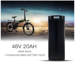 Batterie lithium-ion 48V 15ah Ebike pour vélo électrique 1000W
